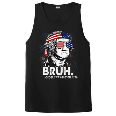 Bruh Funny Us Presidents History PosiCharge Competitor Tank