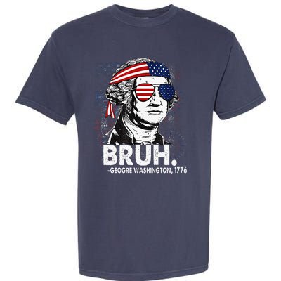 Bruh Funny Us Presidents History Garment-Dyed Heavyweight T-Shirt