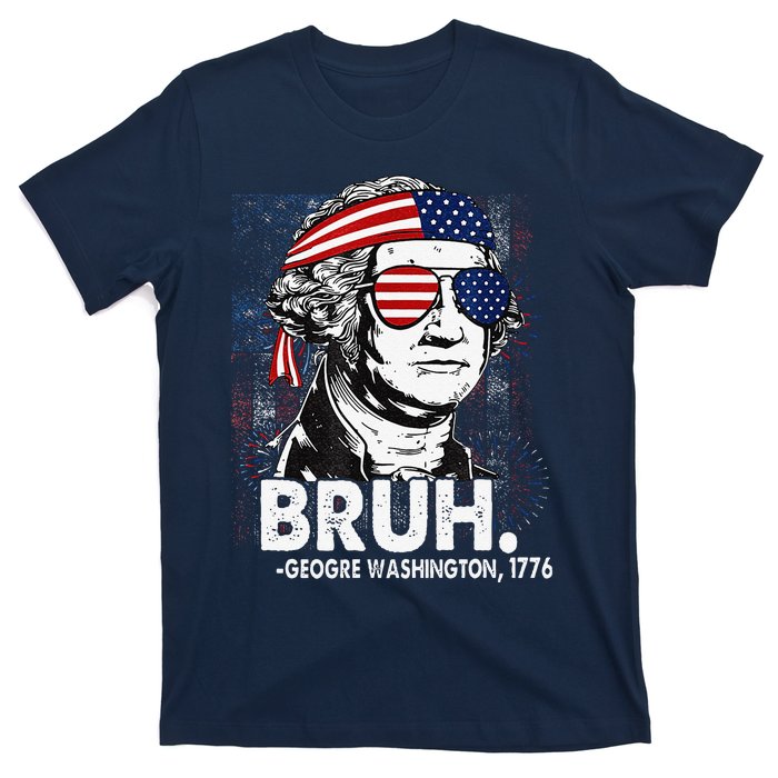 Bruh Funny Us Presidents History T-Shirt