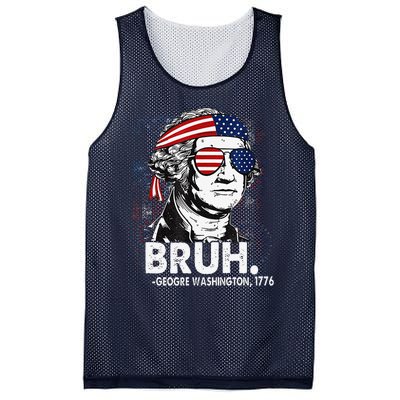 Bruh Funny Us Presidents History Mesh Reversible Basketball Jersey Tank