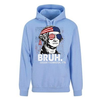 Bruh Funny Us Presidents History Unisex Surf Hoodie