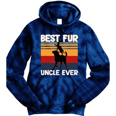 Best Fur Uncle Ever Dog And Cat Owner Tie Dye Hoodie