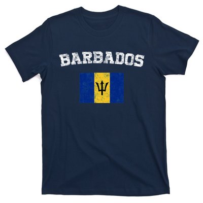 Barbadian Flag Vintage Barbados T-Shirt