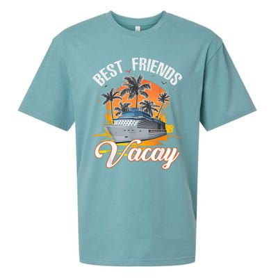 Best Friends Vacation Cruising Shirt -  and Wo Cruise Sueded Cloud Jersey T-Shirt