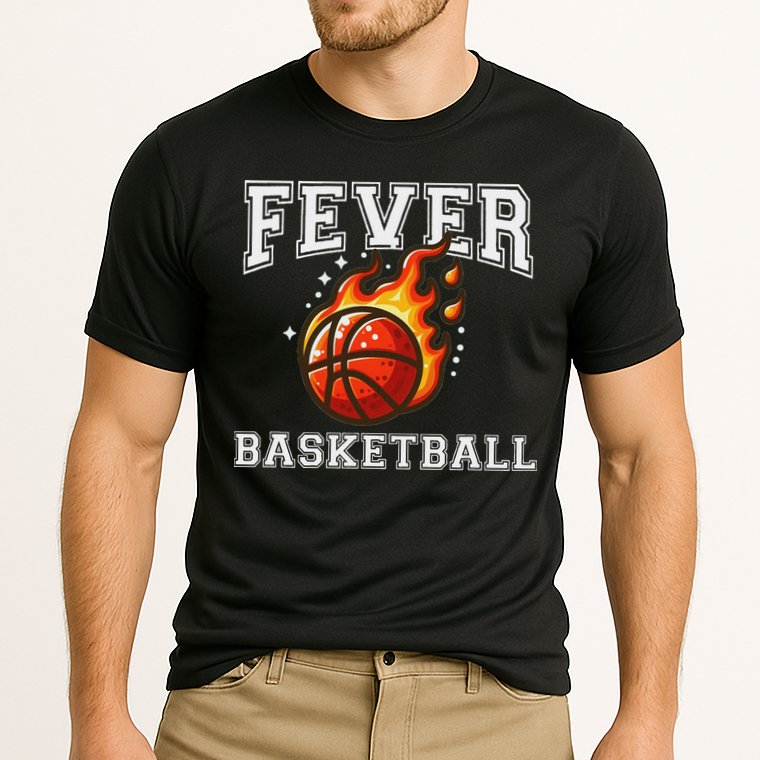 Basketball Fever Vintage Cooling Performance Crew T-Shirt
