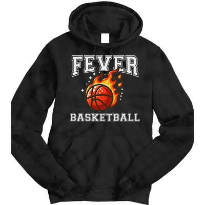 Basketball Fever Vintage Tie Dye Hoodie