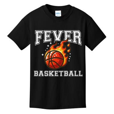 Basketball Fever Vintage Kids T-Shirt