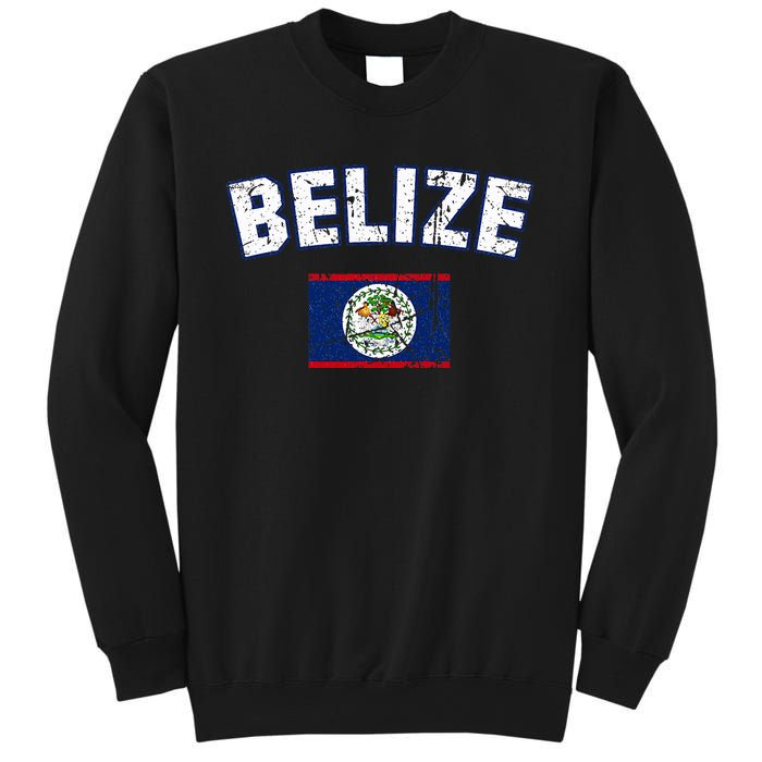 Belize Flag Vintage Belize Sweatshirt