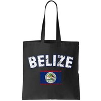 Belize Flag Vintage Belize Tote Bag