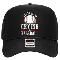 Baseball Fan Vintage There Is No Crying In Baseball Hat
