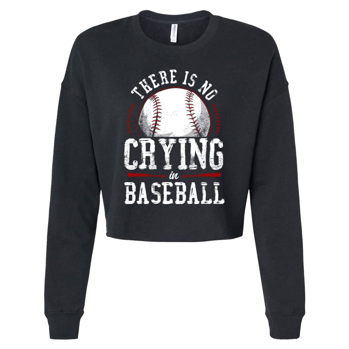 Baseball Fan Vintage There Is No Crying In Baseball Hat