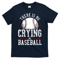 Baseball Fan Vintage There Is No Crying In Baseball T-Shirt
