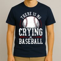 Baseball Fan Vintage There Is No Crying In Baseball T-Shirt