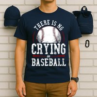 Baseball Fan Vintage There Is No Crying In Baseball T-Shirt