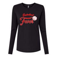 Basketball Fever Women Basketball Womens Cotton Relaxed Long Sleeve T-Shirt