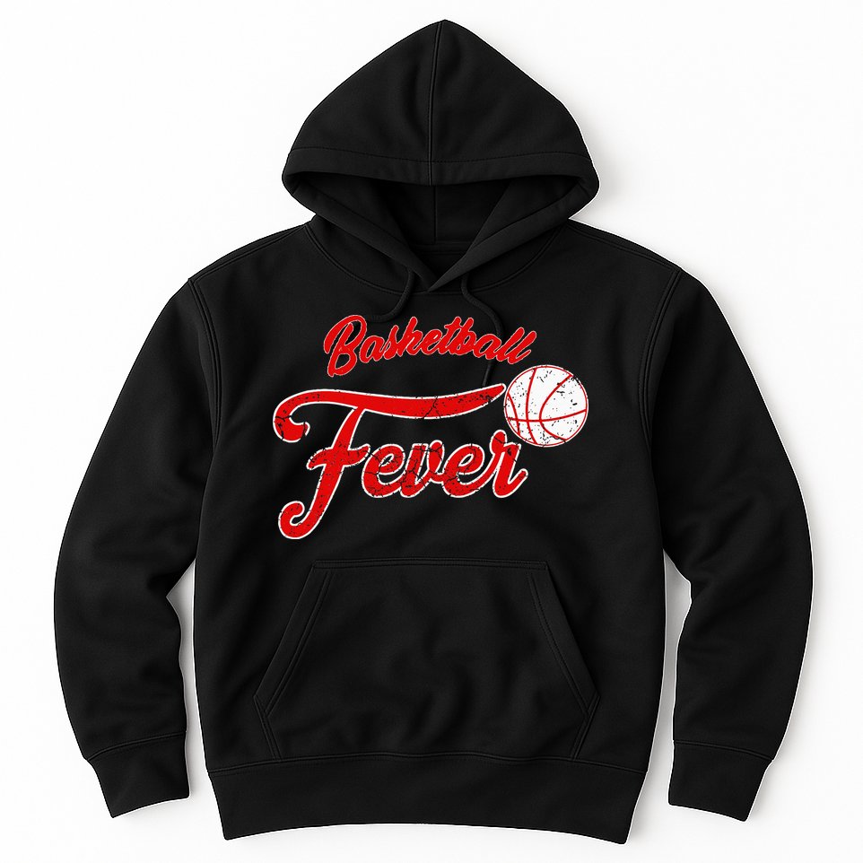 Basketball Fever Women Basketball Hoodie