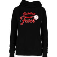 Basketball Fever Women Basketball Womens Funnel Neck Pullover Hood