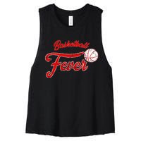 Basketball Fever Women Basketball Women's Racerback Cropped Tank