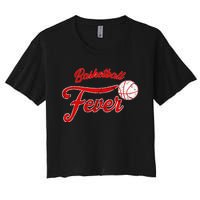 Basketball Fever Women Basketball Women's Crop Top Tee