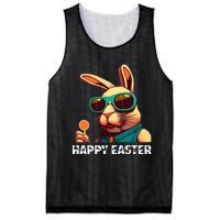 Bunny Face With Sunglasses funny Easter Day Mesh Reversible Basketball Jersey Tank