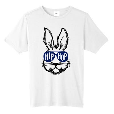 Bunny Face With Sunglasses Hip Hop For Easter Day Tall Fusion ChromaSoft Performance T-Shirt