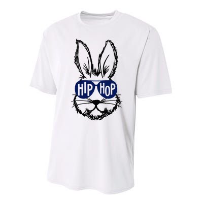 Bunny Face With Sunglasses Hip Hop For Easter Day Performance Sprint T-Shirt