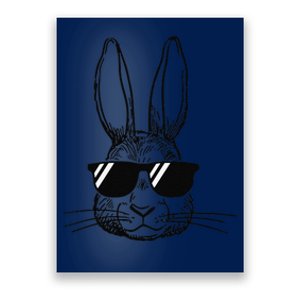 Bunny Face With Sunglasses Easter Day Gifts Poster