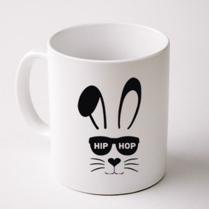 Bunny Face With Sunglasses For Easter Day Coffee Mug