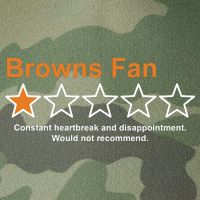 Browns Fan Would Not Recommend 1 Star Funny Legacy Tie Dye Trucker Hat