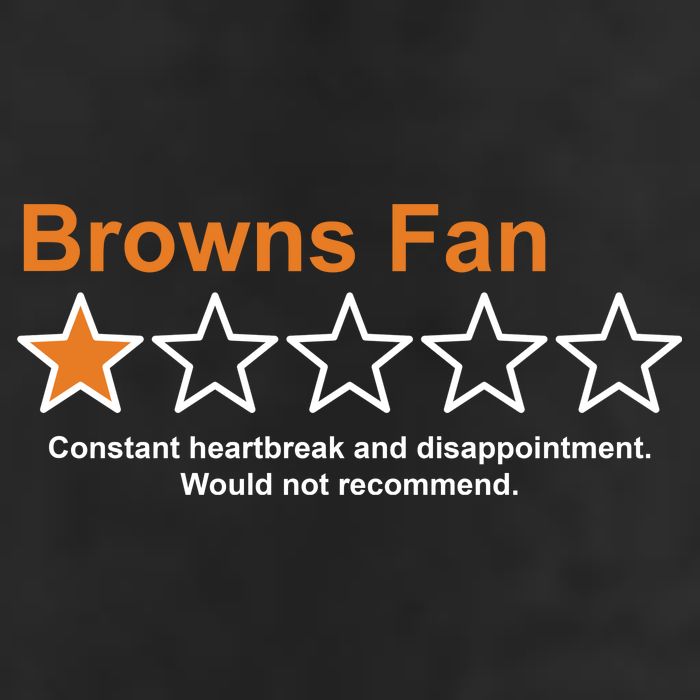 Browns Fan Would Not Recommend 1 Star Funny Cool Comfort Performance Bucket Hat