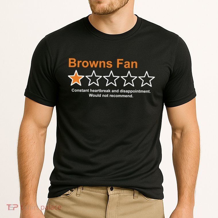 Browns Fan Would Not Recommend 1 Star Funny Performance Shirt