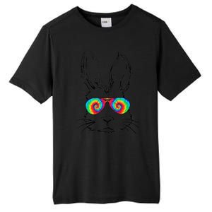 Bunny Face With Sunglasses Tie Dye Easter Day boy  kid Tall Fusion ChromaSoft Performance T-Shirt