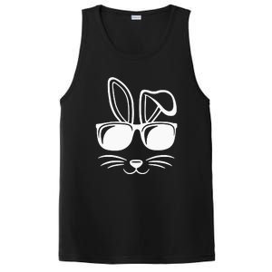 Bunny Face With Sunglasses Gifts For Easter Day PosiCharge Competitor Tank