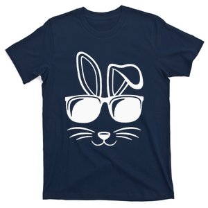 Bunny Face With Sunglasses Gifts For Easter Day T-Shirt