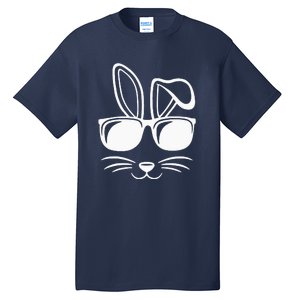 Bunny Face With Sunglasses Gifts For Easter Day Tall T-Shirt