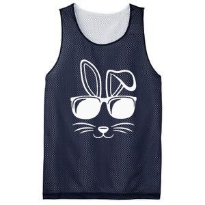 Bunny Face With Sunglasses Gifts For Easter Day Mesh Reversible Basketball Jersey Tank