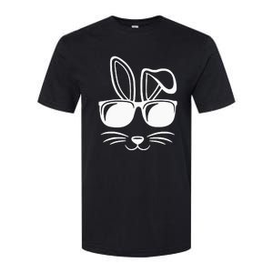 Bunny Face With Sunglasses Gifts For Easter Day Softstyle CVC T-Shirt