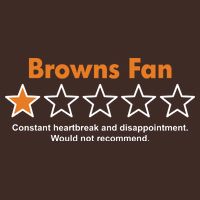 Browns Fan Would Not Recommend Disappointment Funny Football Cooling Performance Crew T-Shirt