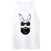 Bunny Face With Sunglasses And Beard Easter Day PosiCharge Competitor Tank