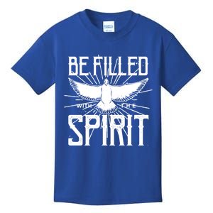 Be Filled With The Spirit Christian Faith Saying Quote Gift Kids T-Shirt