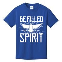 Be Filled With The Spirit Christian Faith Saying Quote Gift Kids T-Shirt