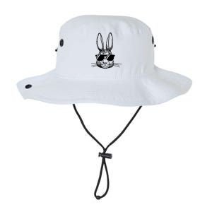 Bunny Face With Sunglasses For Boys Men Kids Easter Day Legacy Cool Fit Booney Bucket Hat