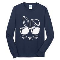 Bunny Face With Sunglasses Easter Day Tall Long Sleeve T-Shirt