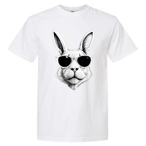 Bunny Face With Sunglasses Easter Day Garment-Dyed Heavyweight T-Shirt