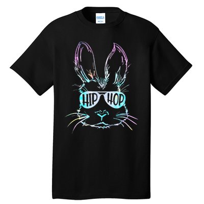 Bunny Face With Sunglasses For Easter Day Tall T-Shirt