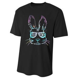 Bunny Face With Sunglasses For Easter Day Performance Sprint T-Shirt