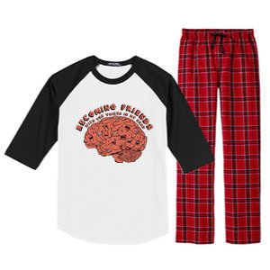 Becoming Friends with The Voices in My Head Raglan Sleeve Pajama Set