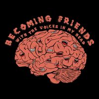Becoming Friends with The Voices in My Head 16oz Travel Tumbler