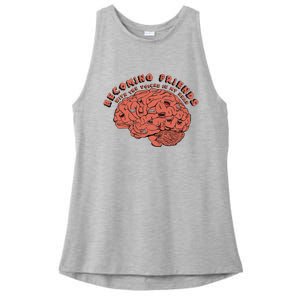 Becoming Friends with The Voices in My Head Ladies PosiCharge Tri-Blend Wicking Tank