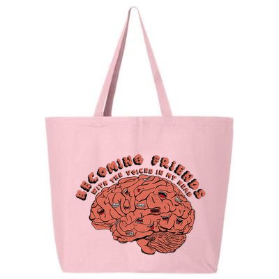 Becoming Friends with The Voices in My Head 25L Jumbo Tote